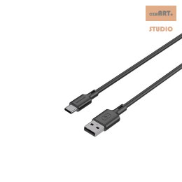 Riversong kabel Zeta USB - USB-C 1,0m 2,4A czarny CT118